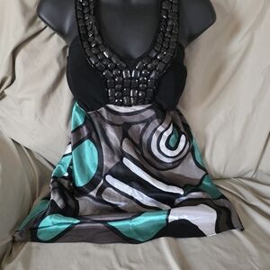 Vanity Elegant Black Tank Top